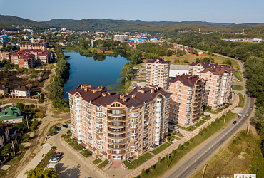 Вид города сверху